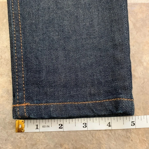 Everlane The Mid-rise Skinny denim Jeans Ankle crop size 25 in Dark Indigo - Picture 12 of 16